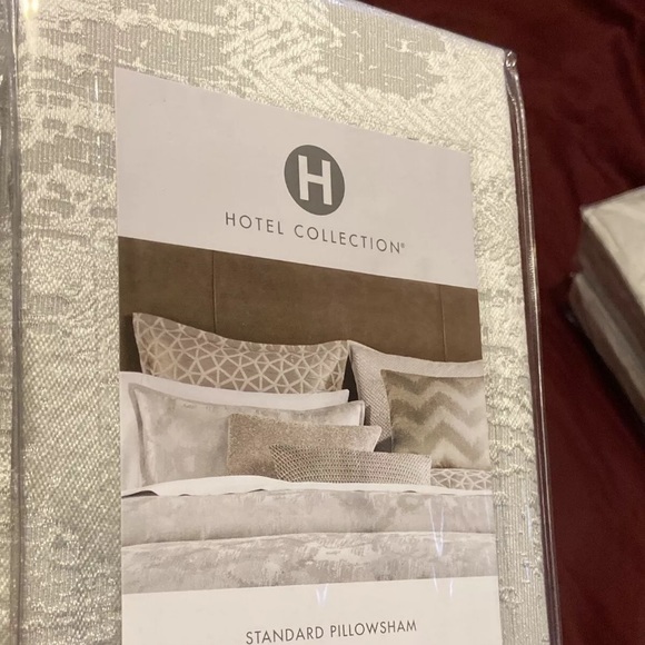 (2) Hotel Collection Interlattice Pillow Shams - Picture 3 of 6